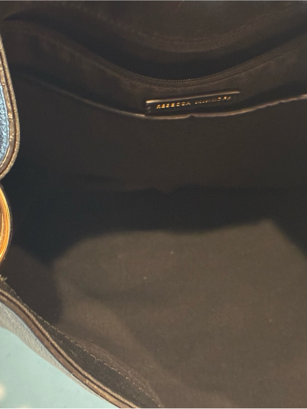 Rebecca Minkoff Black Pebbled Leather Shoulder Bag - Picture 7 of 8